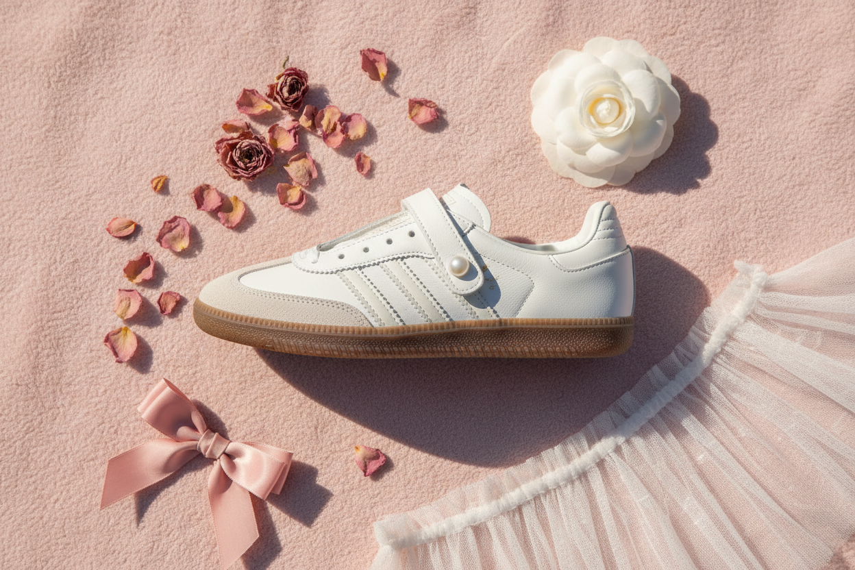 The Balletcore Sneaker Mutation: How the Adidas Samba Jane Fuses Classic Football Heritage with Mary Jane Aesthetics