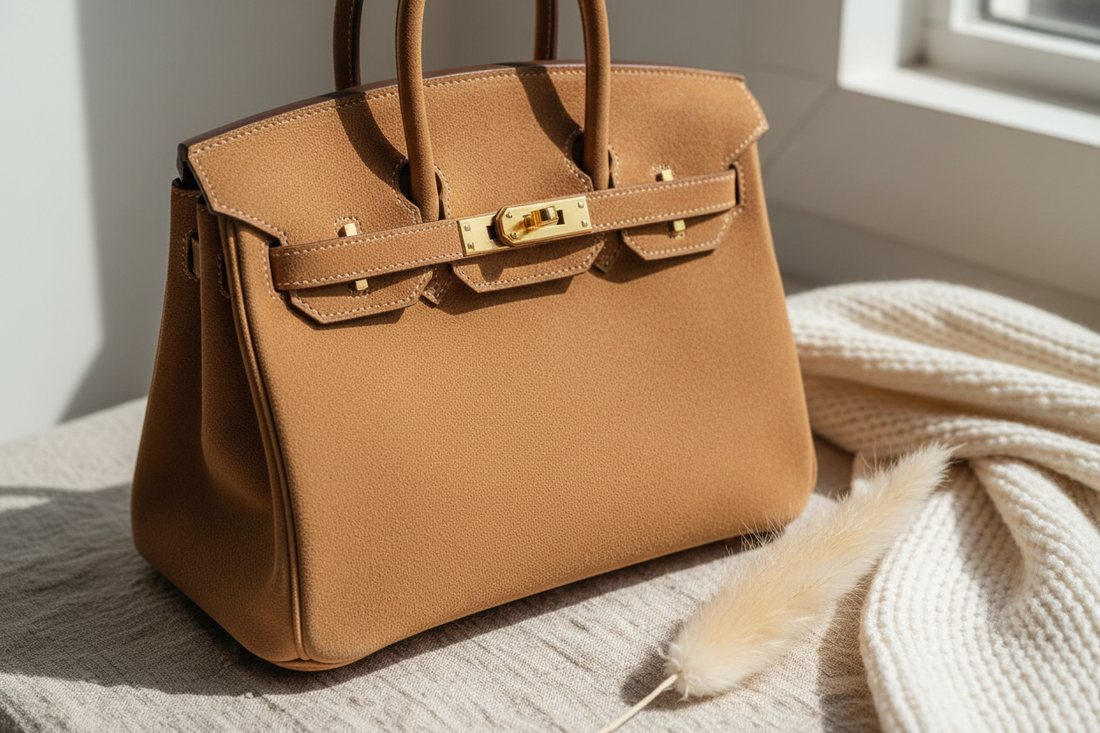 The Pinnacle of Matte Luxury: Deconstructing the Hermès "Veau Doblis" Camel Suede Birkin