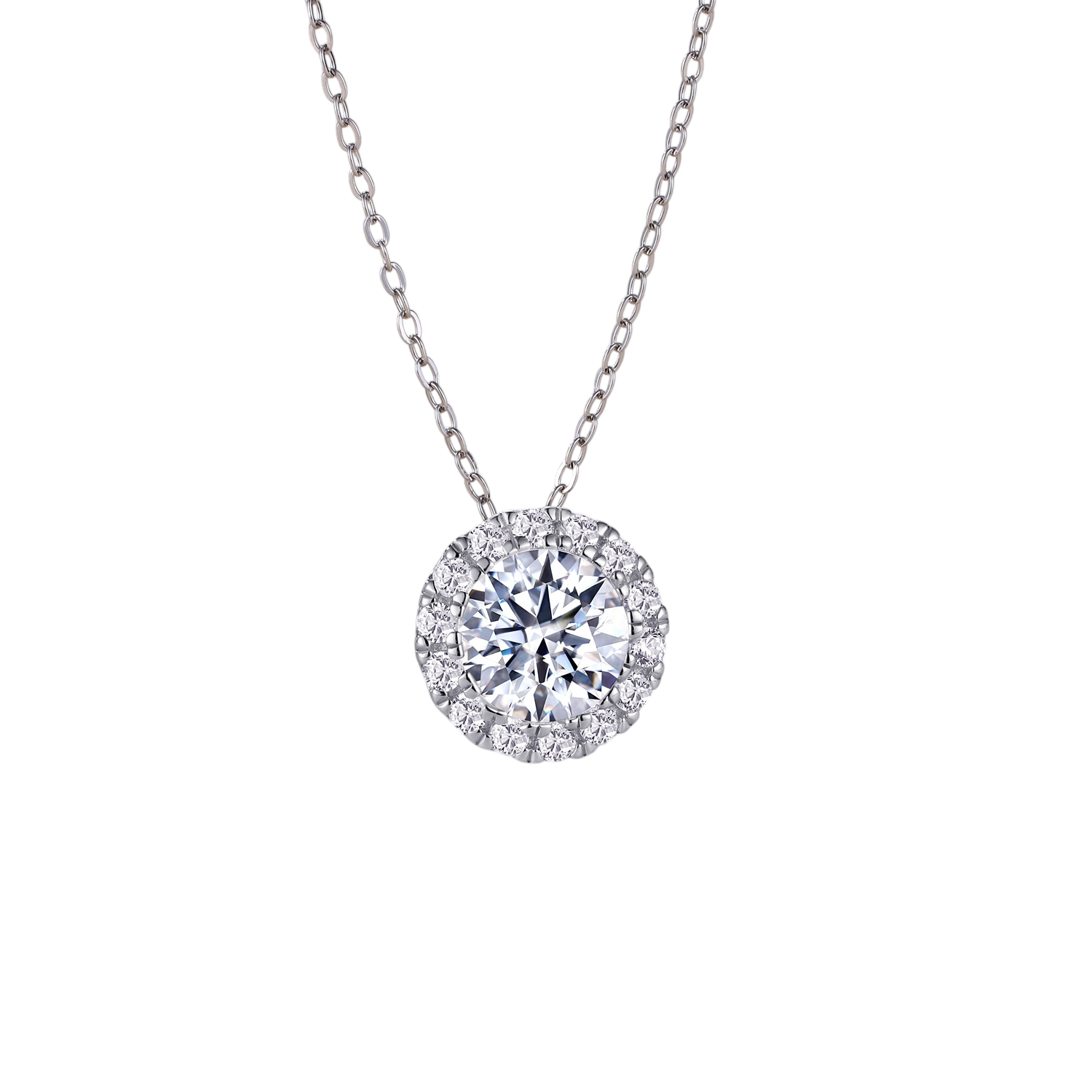 Hayesaura | Parisian Chic 18K Plated Minimalist Moissanite | Euro-Style Daily Drop Chain