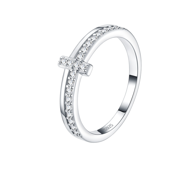 Hayesaura | Handmade Artisan Moissanite Minimalist Ring | Proposal