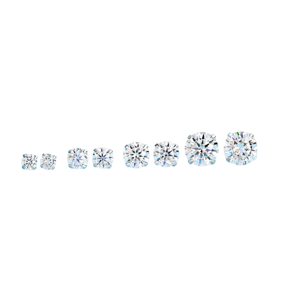 Hayesaura | Cyber Y2K Long Drop Tassel Moissanite Studs | Avant-Garde Cartilage Earring Statement