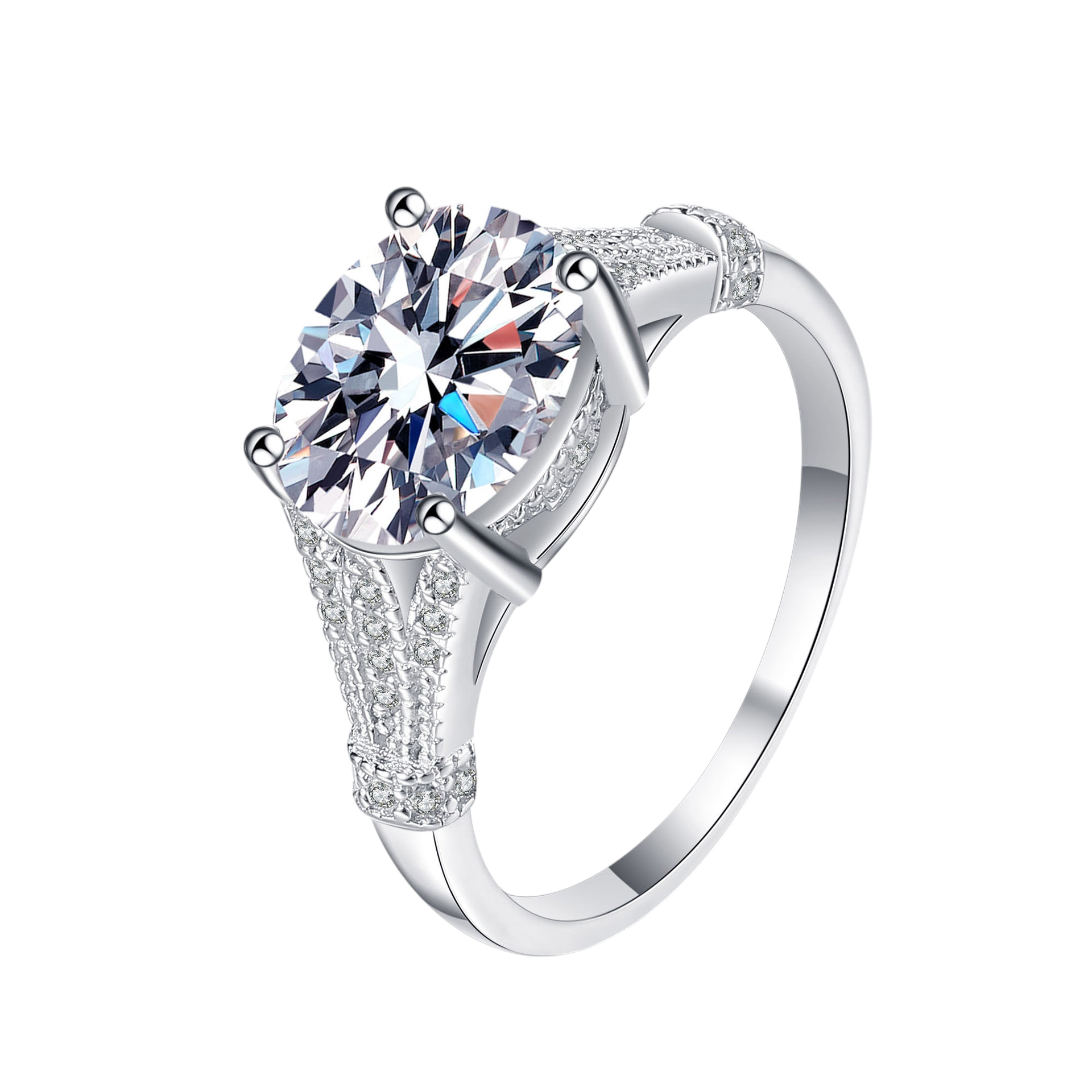 Hayesaura | Old Money 18K Plated Pigeon Egg Moissanite Statement Ring | Quiet Luxury Gala Cocktail Ring
