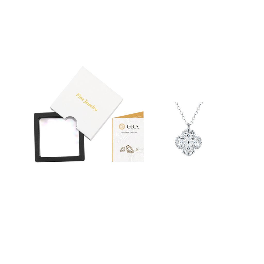 Hayesaura | Coquette Romance 18K Plated Minimalist Clover | Delicate Promise Clavicle Chain