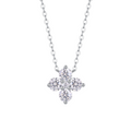 Hayesaura | Parisian Chic 18K Plated Lucky Clover Moissanite | Clean Fit Daily Commute Chain