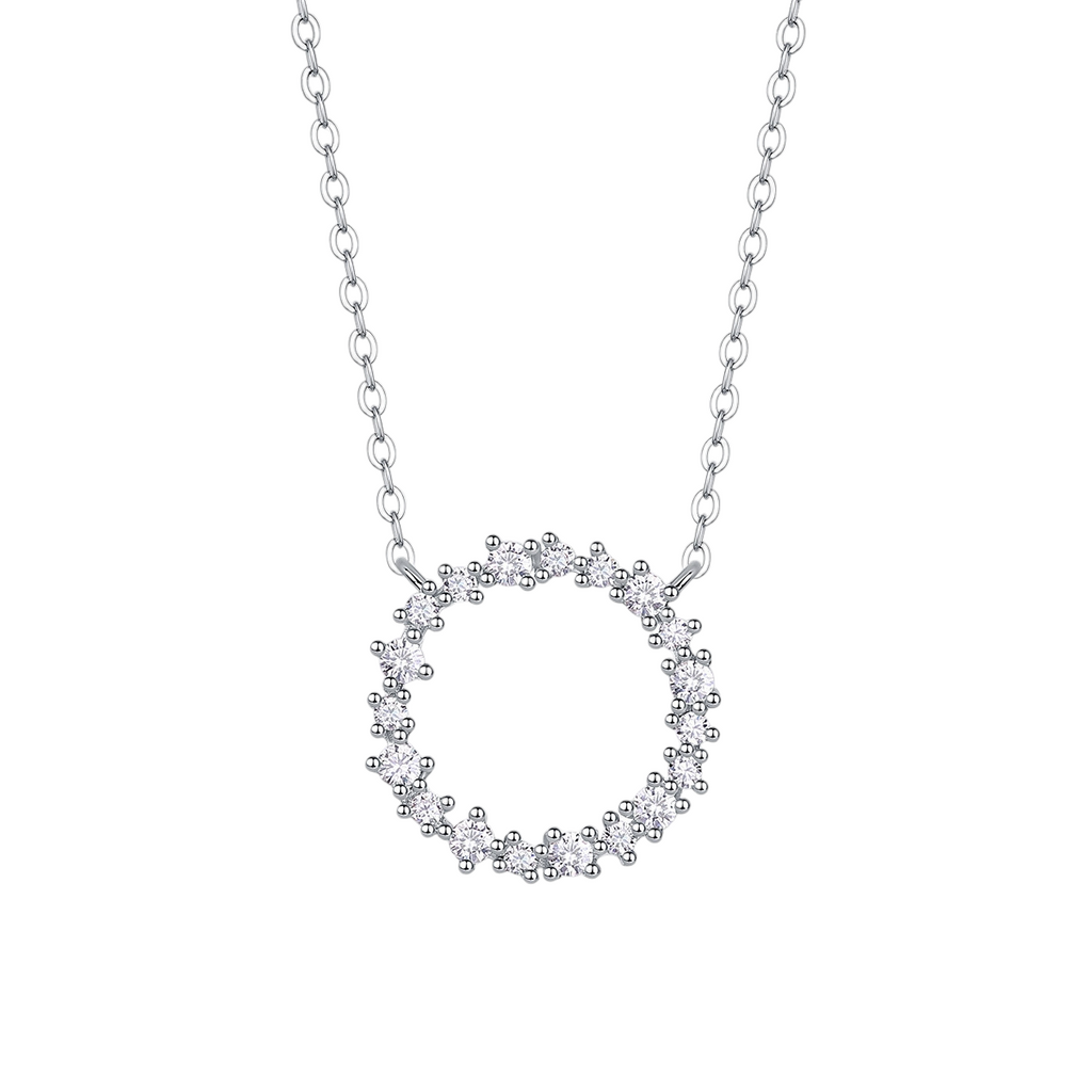 Hayesaura | Clean Fit 18K Plated Minimalist Pendant | High-Cold Daily Commute Clavicle Chain