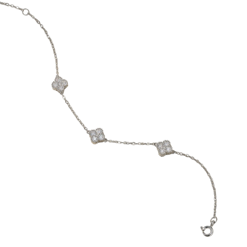 Hayesaura | Avant-Garde 18K Plated Stackable Moissanite Bracelet Set | Cyber Y2K Multi-Band Statement