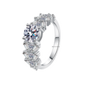 Hayesaura | Beveled Radiant Cut Luxury Moissanite Statement Ring