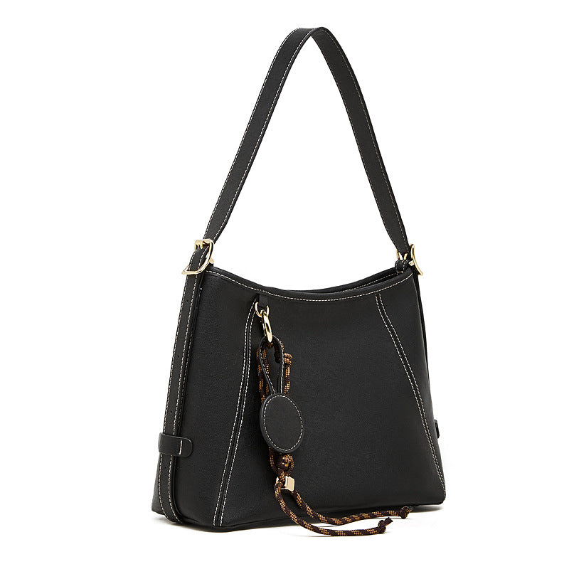 Hayesaura | 2026 Summer Vegetable-Tanned Leather Hobo Commuter Tote