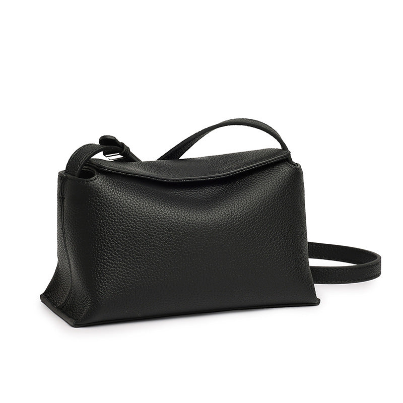 Hayesaura | Niche TOGO Cowhide Geometric Pillow Commuter Crossbody
