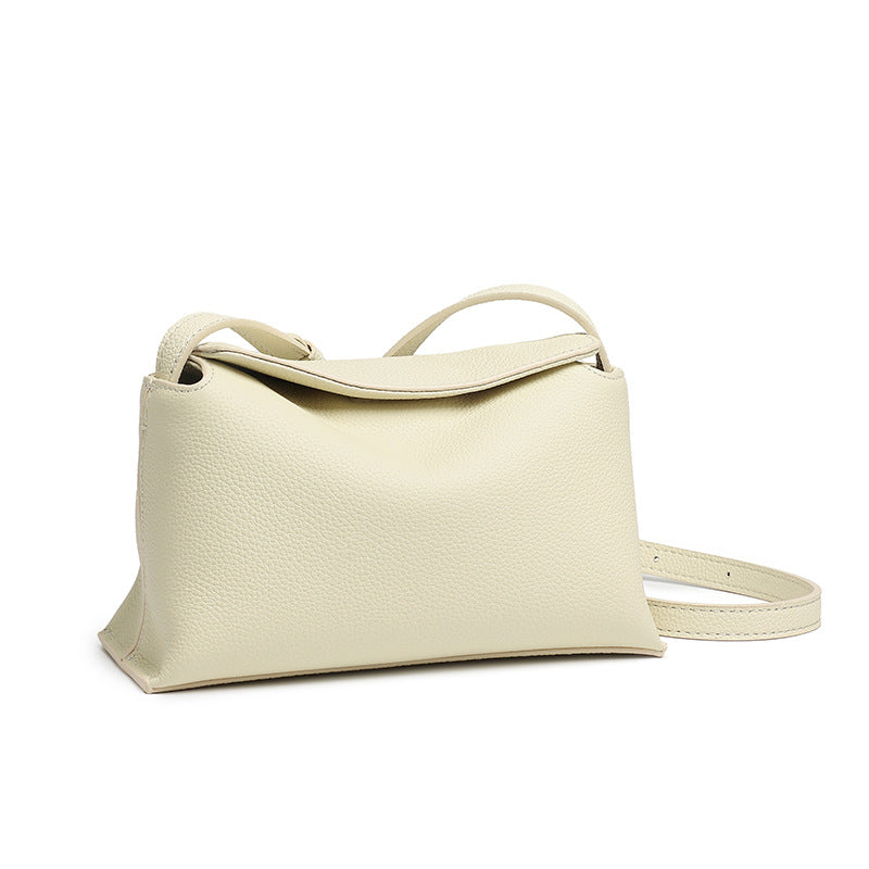 Hayesaura | Niche TOGO Cowhide Geometric Pillow Commuter Crossbody