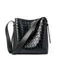 Hayesaura | Handmade Woven Cowhide 2-in-1 Large Commuter Tote