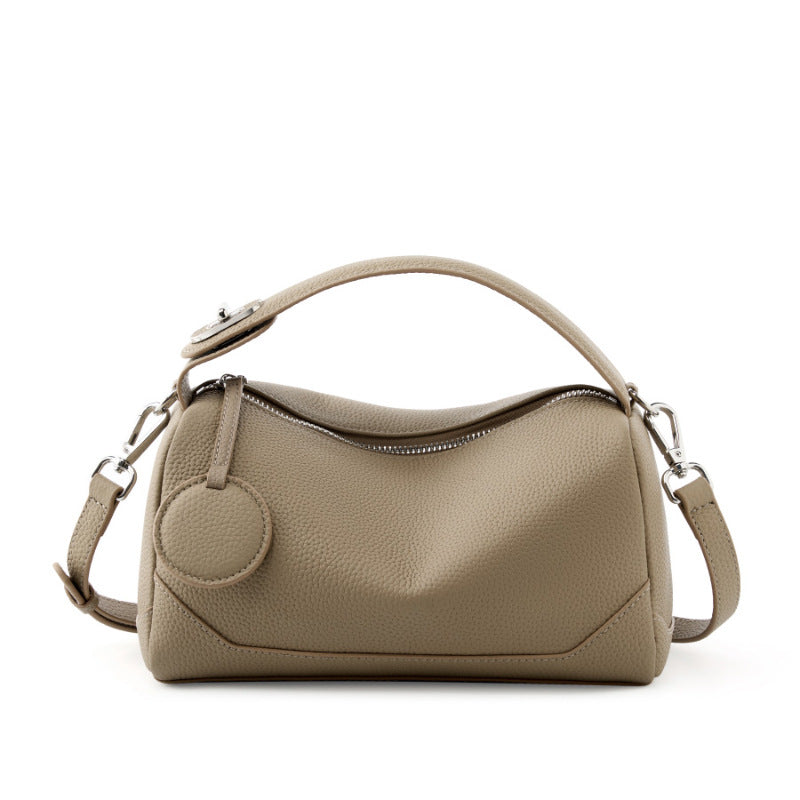 Hayesaura | TOGO Premium Cowhide Boston Crossbody Bag