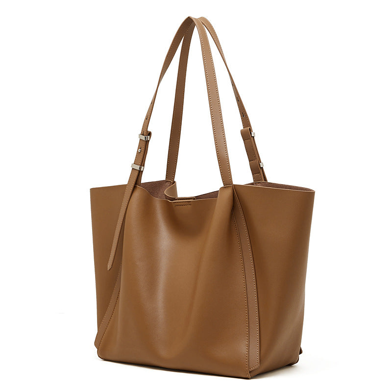 Hayesaura | 2026 Retro Genuine Leather 2-in-1 Large Capacity Tote