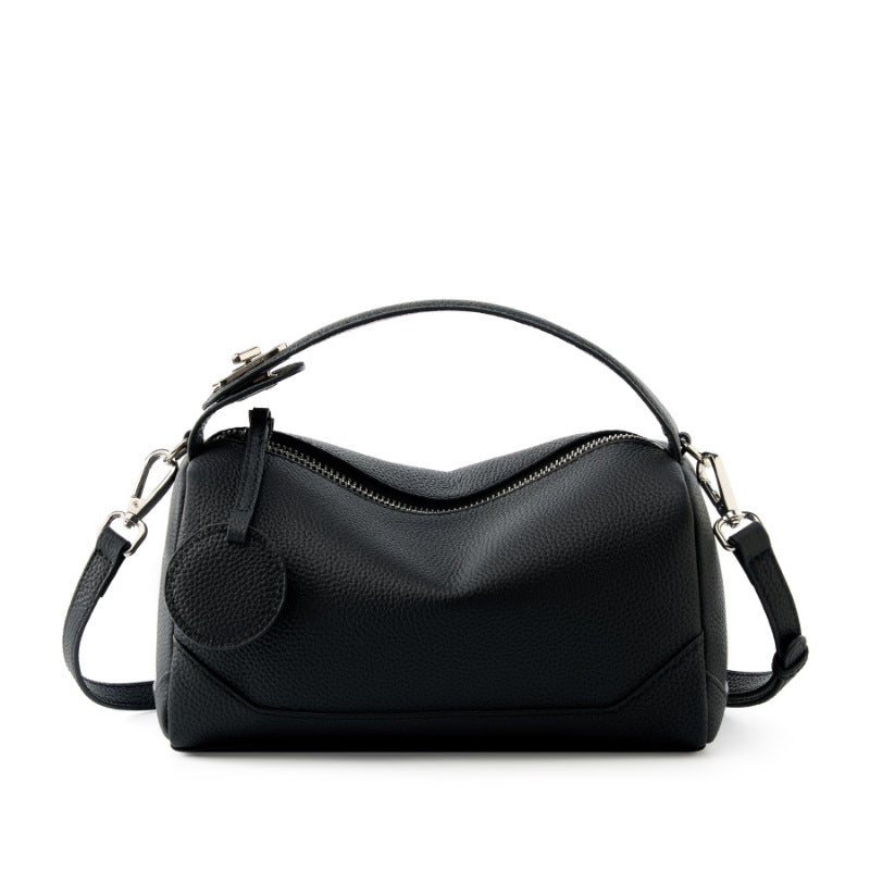 Hayesaura | TOGO Premium Cowhide Boston Crossbody Bag