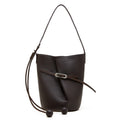 Hayesaura | Niche Top-Layer Cowhide Large Capacity Bucket Crossbody