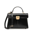 Hayesaura | 2026 Horseshoe Buckle Genuine Leather Kelly Handbag