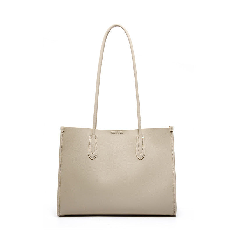 Hayesaura | 2026 Niche Soft Cowhide Large Capacity Tote Bag