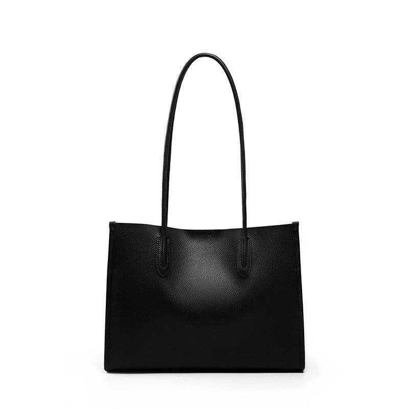 Hayesaura | 2026 Niche Soft Cowhide Large Capacity Tote Bag