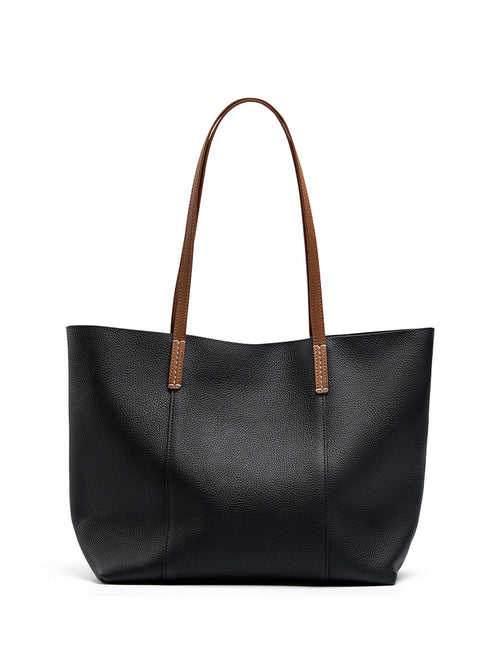 Hayesaura | 2026 Handmade Top-Layer Cowhide Large Commuter Tote