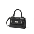Hayesaura | 2026 Croc-Embossed Cowhide Kelly Top-Handle Bag