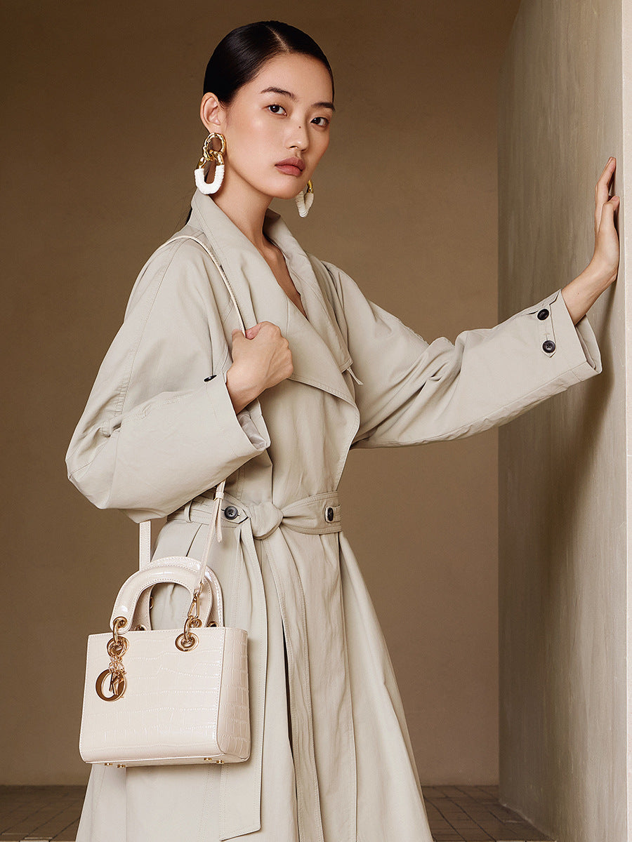 Hayesaura | 2026 Royal Winter Quilted Genuine Leather Lady Bag