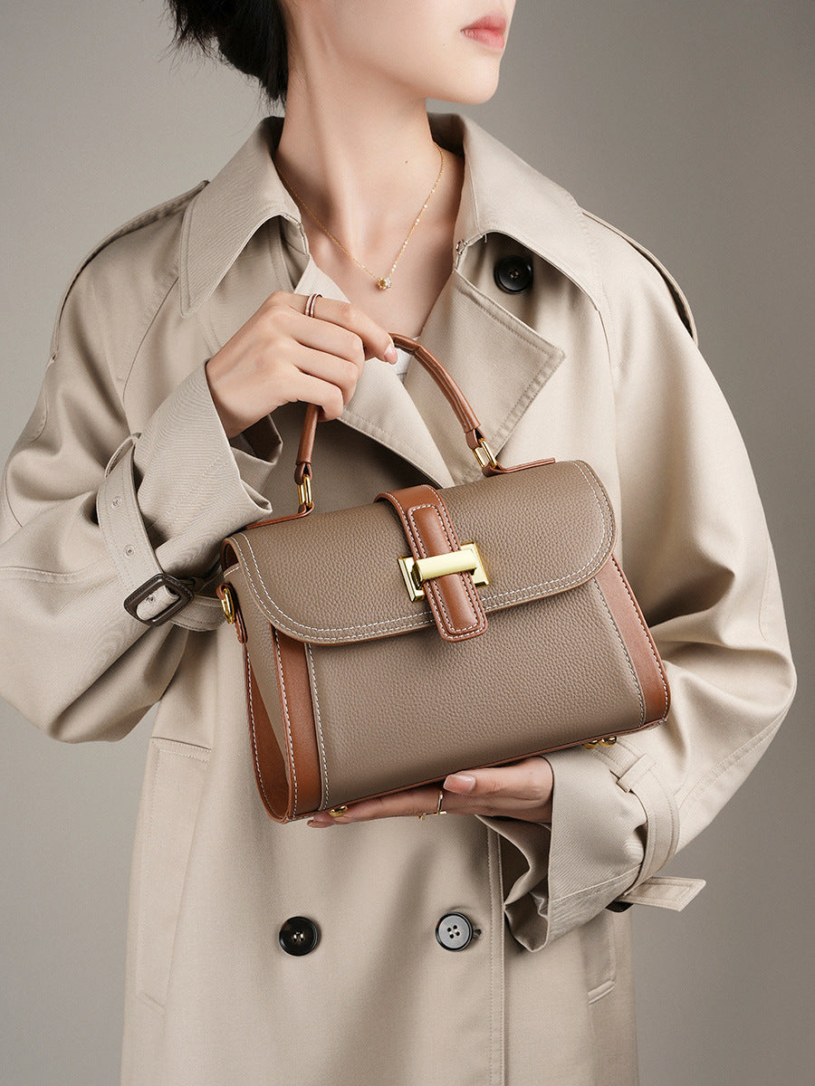 Hayesaura | Premium Texture Top-Layer Cowhide Multiway Crossbody