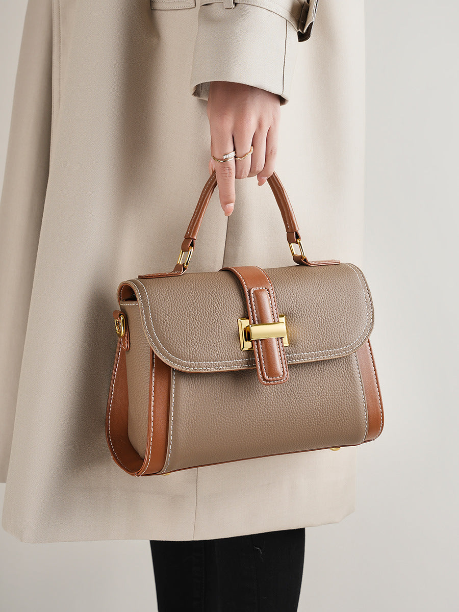 Hayesaura | Premium Texture Top-Layer Cowhide Multiway Crossbody