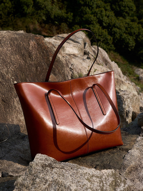 Hayesaura | 2026 Niche Genuine Leather Large Underarm Tote