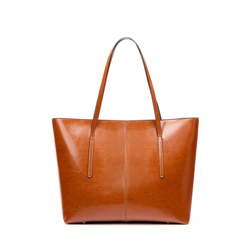Hayesaura | 2026 Niche Genuine Leather Large Underarm Tote