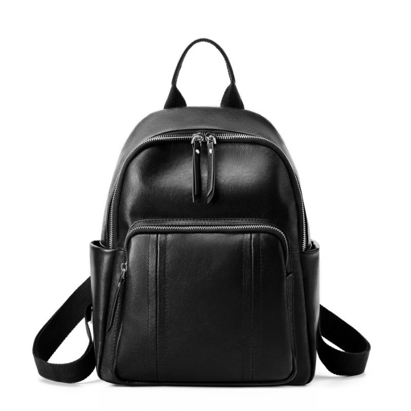 Hayesaura | Vegetable-Tanned Soft Cowhide Multi-Use Large Backpack