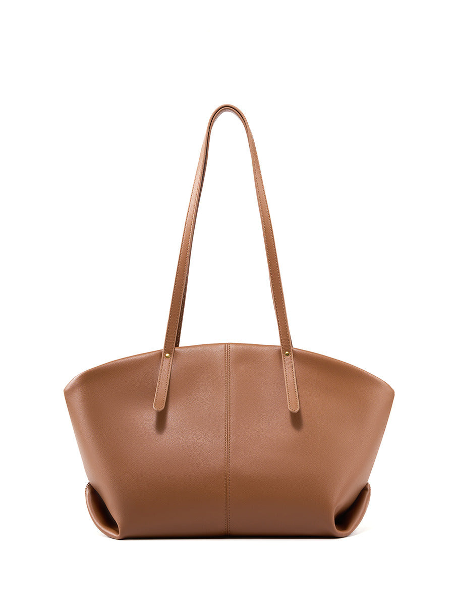 Hayesaura | 2026 Casual Genuine Leather Large Capacity Tote Handbag