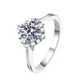 Hayesaura | Dual-Band 2-in-1 Stackable Transformable Moissanite Ring Set
