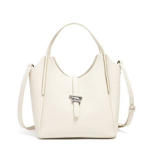 Hayesaura | Daily Commuter Genuine Leather Windchime Basket Bag