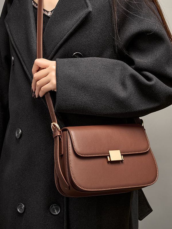 Hayesaura | 2026 Premium Cowhide Tofu Underarm Crossbody Bag