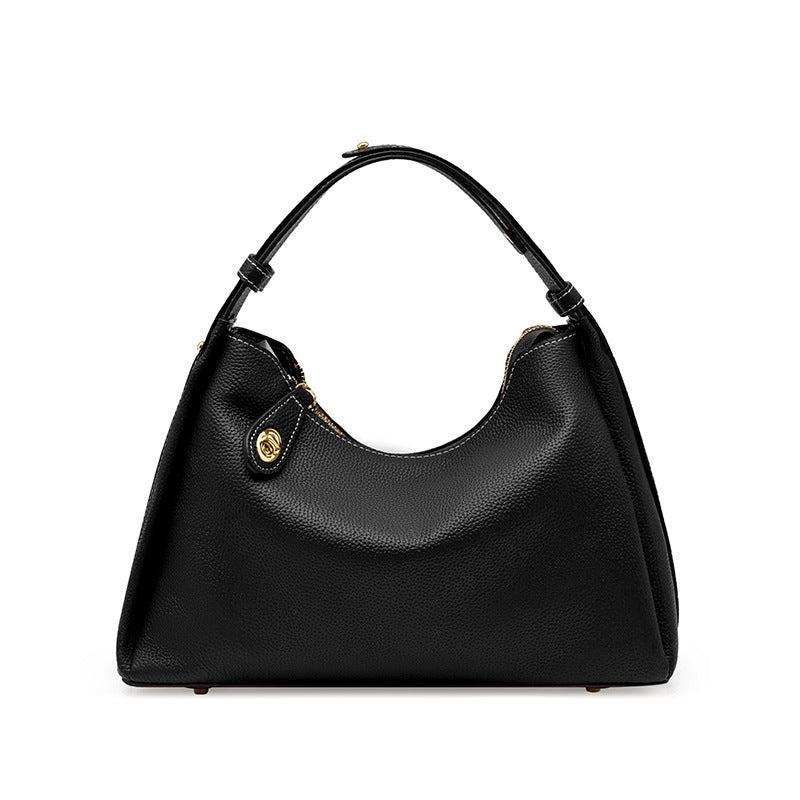 Hayesaura | 2026 High-Cold Genuine Leather Underarm Crossbody Bag