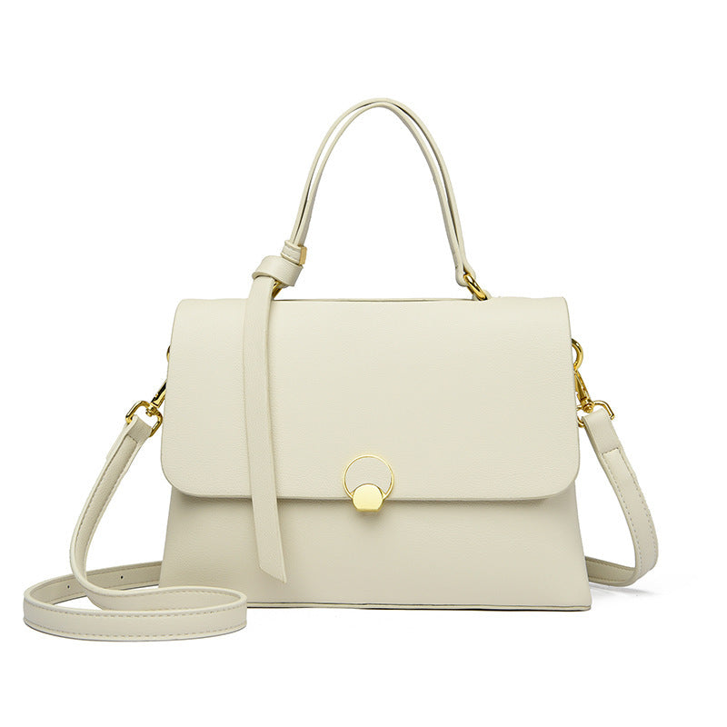 Hayesaura | 2026 Quilted Flap Square Genuine Leather Crossbody Bag