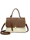 Hayesaura | 2026 Quilted Flap Square Genuine Leather Crossbody Bag