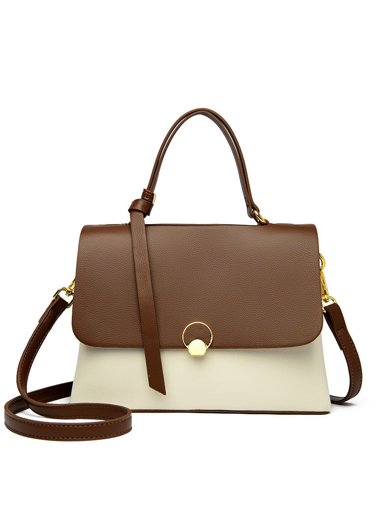 Hayesaura | 2026 Quilted Flap Square Genuine Leather Crossbody Bag