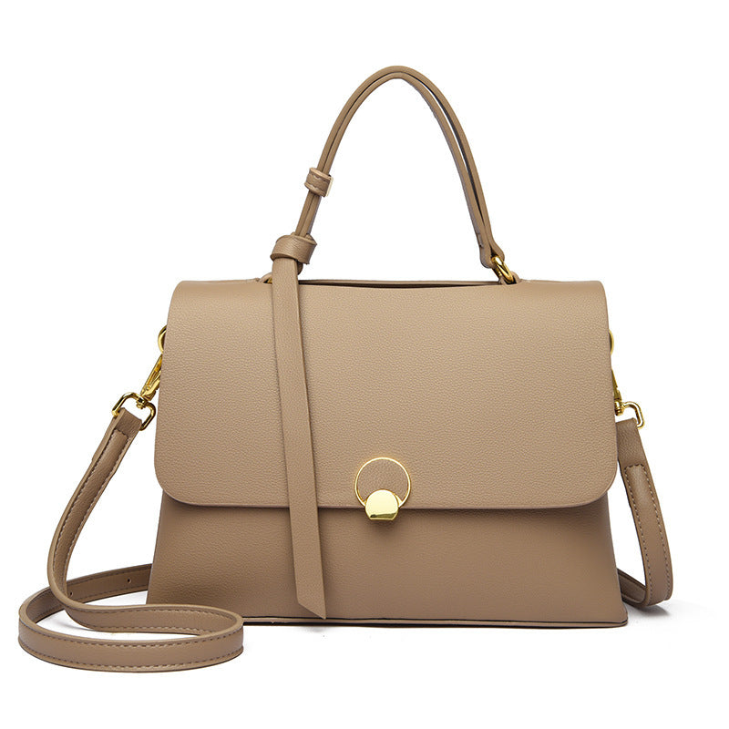 Hayesaura | 2026 Quilted Flap Square Genuine Leather Crossbody Bag