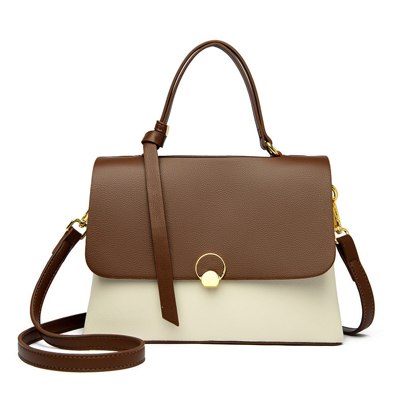 Hayesaura | 2026 Quilted Flap Square Genuine Leather Crossbody Bag