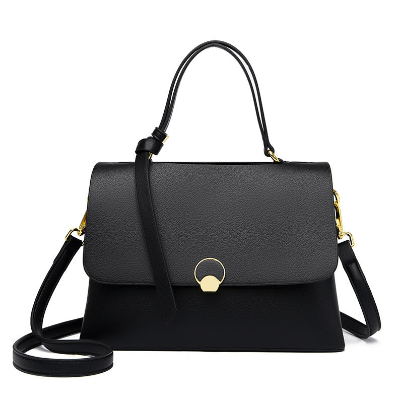 Hayesaura | 2026 Quilted Flap Square Genuine Leather Crossbody Bag