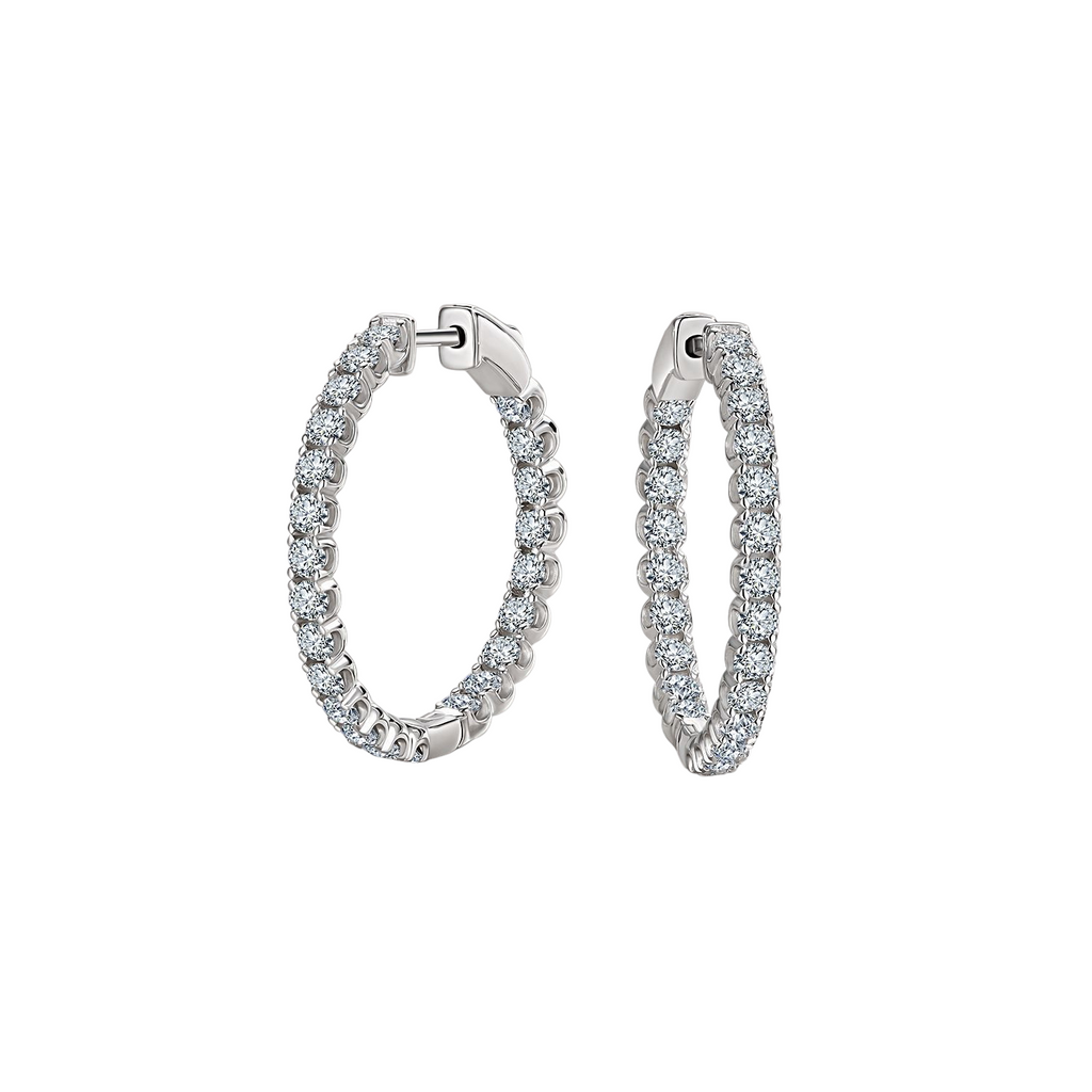 Hayesaura | High-Society Bold Maximalist Large Hoops | American Style Luxury Statement Earrings