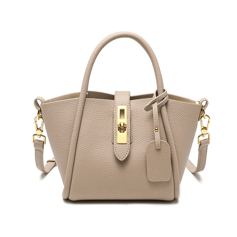 Hayesaura | 2026 Trendy Genuine Leather Basket Bucket Bag