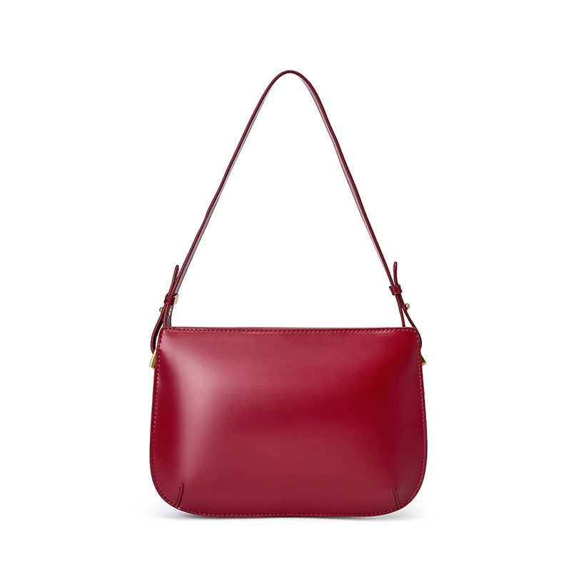 Hayesaura | High-Cold Genuine Leather Underarm Crossbody Bag