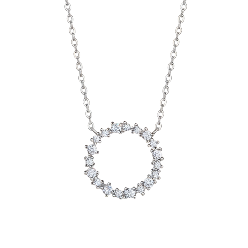 Hayesaura | Clean Fit 18K Plated Minimalist Pendant | High-Cold Daily Commute Clavicle Chain