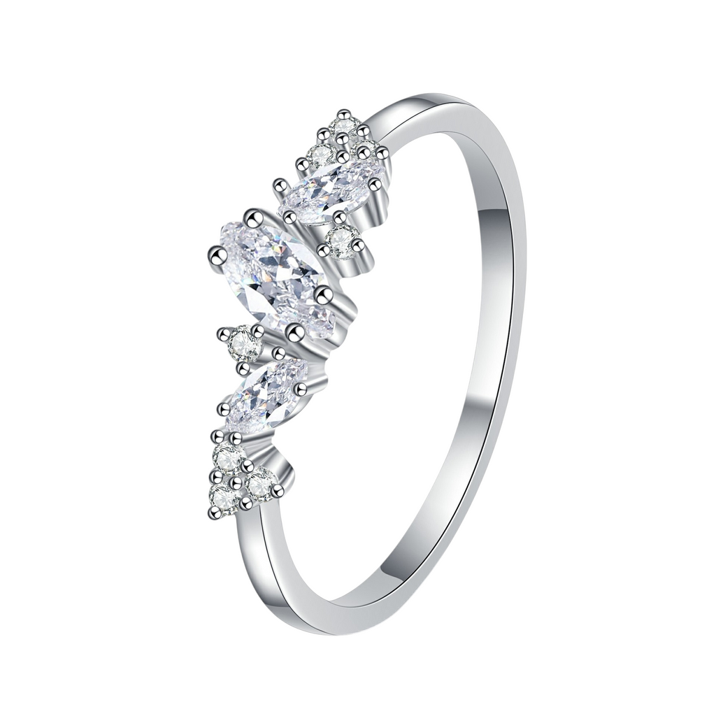 Hayesaura | Marquise Cut Marquess Statement Moissanite Ring