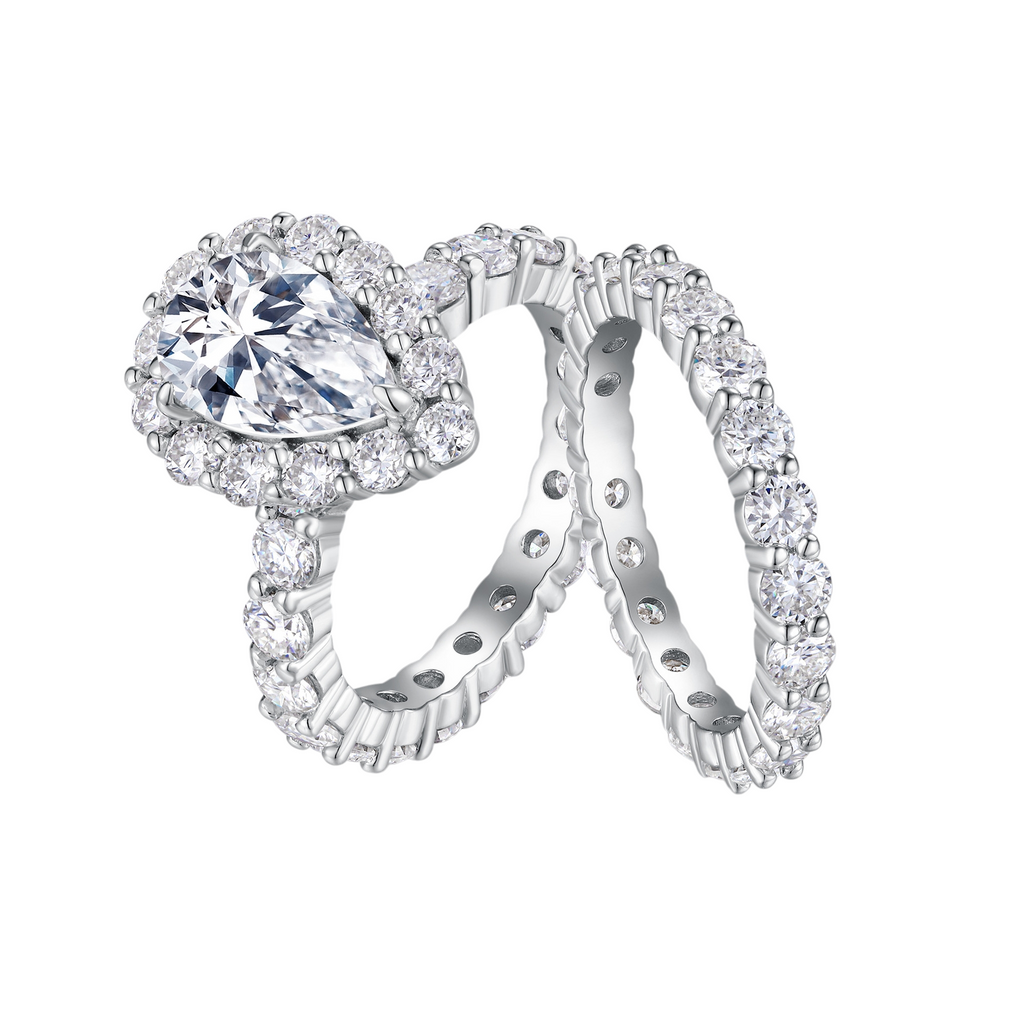 Hayesaura | DIY Modular Stackable Moissanite Proposal Ring | Minimalist