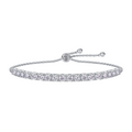 Hayesaura | Modern Romance 18K Plated Adjustable Tennis Bracelet | Premium Moissanite Daily Essential