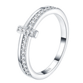 Hayesaura | Handmade Artisan Moissanite Minimalist Ring | Proposal