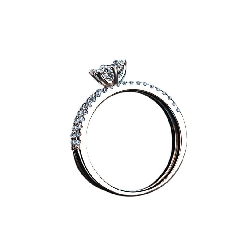 Hayesaura | Cyber 3-in-1 Transformable Moissanite Eternity Ring Set